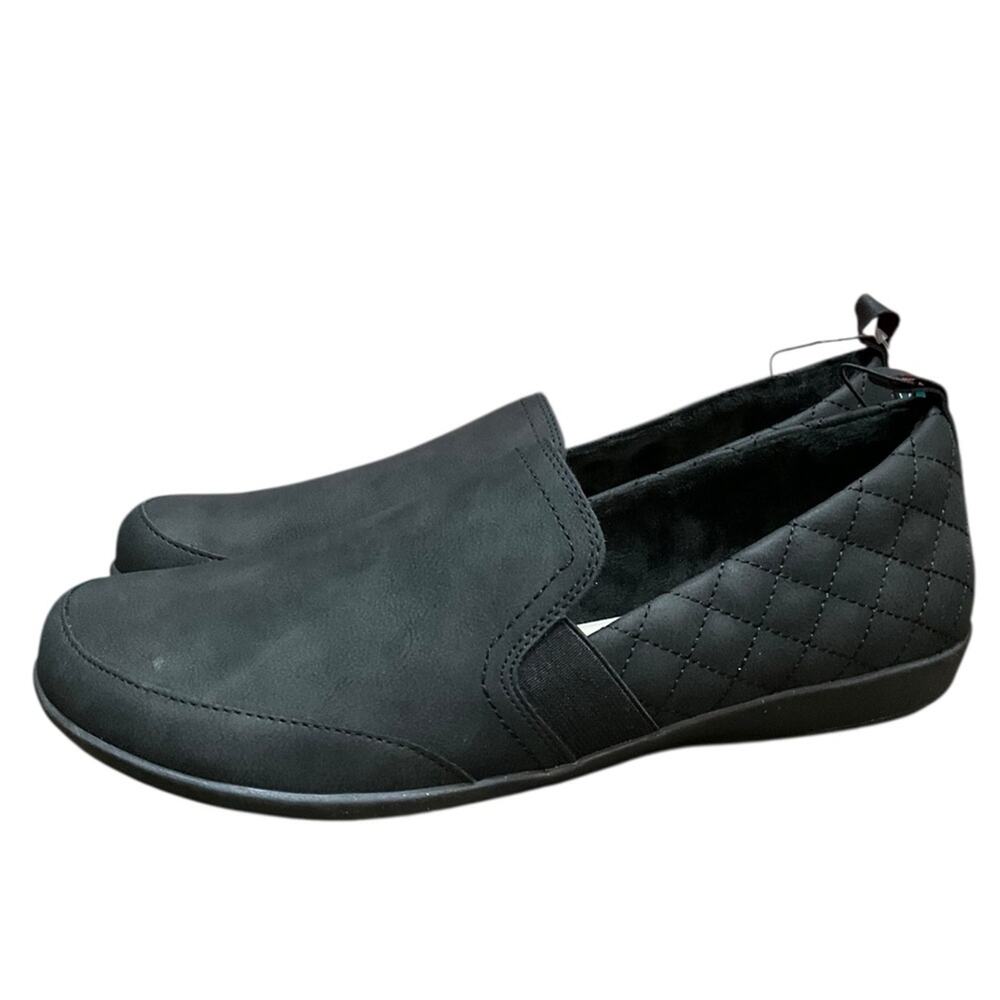 Jsport Women's Casual Slip On Shoe Black Size 10 NEW in Box
